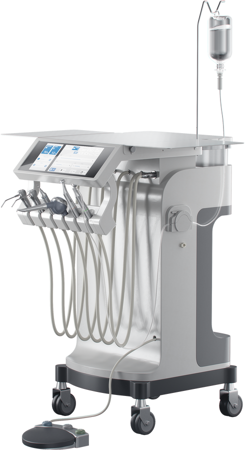 Dentist Cart Dental Cart Mobile Cart Plug in and Ready to Use, No Need Air Compressor or Plumbing