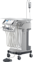 Dentist Cart Dental Cart Mobile Cart Plug in and Ready to Use, No Need Air Compressor or Plumbing