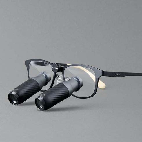 ILLUCO TTL 6.5x Prismatic Loupes Matte Black