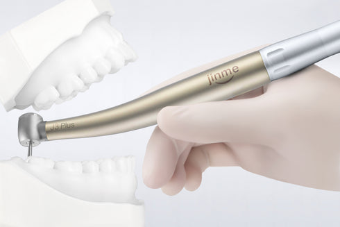 Dental HS Handpiece J3 Plus- SU High-Speed Handpiece (4-Hole, Standard Head) Ideal For Daily Restorative & General Dentistry Procedures