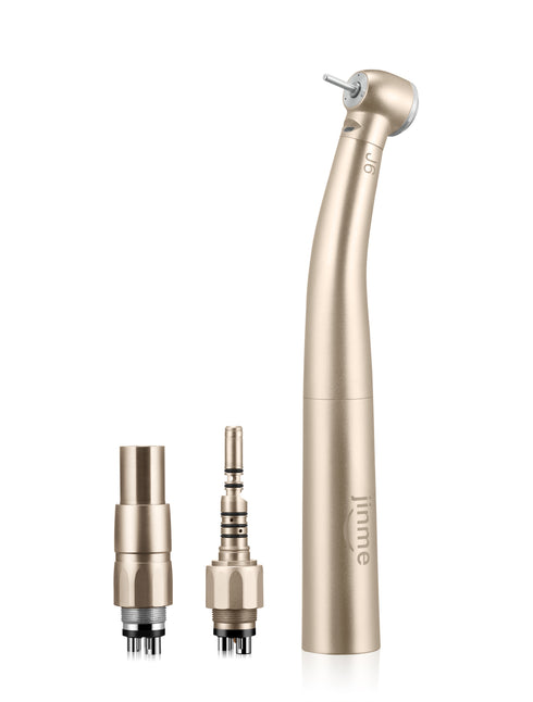 Dental Handpiece J6-TUQL-K-Fiber Optic High-Speed Handpiece (KAVO Style, 6-Hole, Torque Head) Ideal For General Restorative Dentistry, Crown Preparation & Precision Clinical Procedures