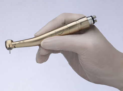 Dental Handpiece J6-TUQL-K-Fiber Optic High-Speed Handpiece (KAVO Style, 6-Hole, Torque Head) Ideal For General Restorative Dentistry, Crown Preparation & Precision Clinical Procedures