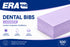 Lavender Dental Bibs A+ Quality Patient Bibs Disposable Tattoo Piercing Surgical Medical Bibs 13"x18" 500pcs/Case
