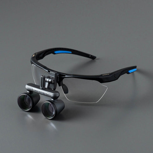 ILLUCO Flip-Up Loupes 3.3x Sports 47cm