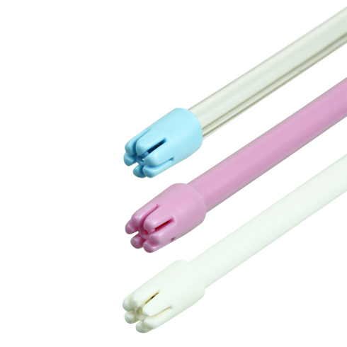 Saliva Ejectors Clear With Blue Tip 100/pk. - ASA