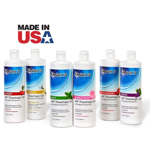 APF Thixotropic Fluoride Gel Strawberry 17oz. Bottle - MARK3®