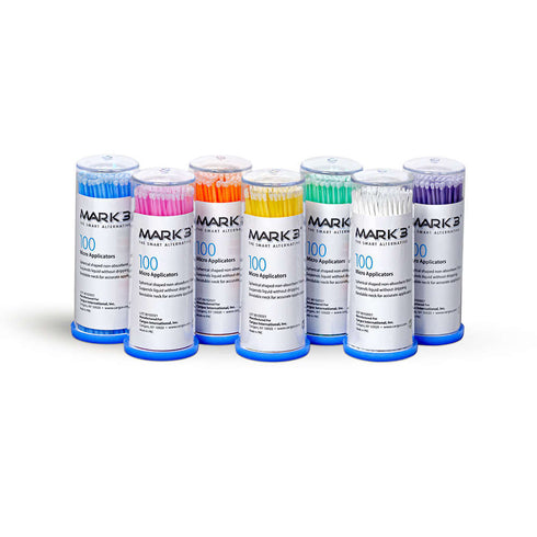 Disposable Micro Applicators Super Fine White 400/bx. - MARK3*