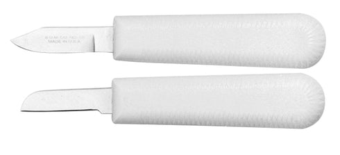 No. 6A Autoclavable Knife w/ White Handle, 1 1/2" Blade 65570