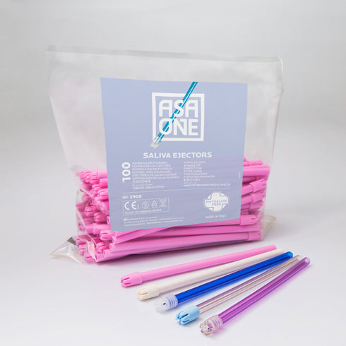 ASA Dental Saliva Ejectors Disposable Suction Tips 100pcs/Bag or 1000pcs/Case