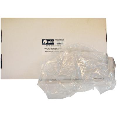 Large With Gussets, Clear, Pkg. of 400, Size 15 1/4" x 8 1/2" Headrest Cover 31850