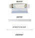 U-HOLD Paper Bib Holders White Disposable Bib Holder 250pcs/Box
