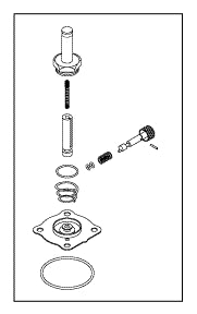 Solenoid Valve Repair Kit For 3/4" Port Valves AMK174