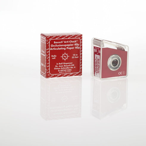 Bausch Arti-Check Micro-Thin 40μ 40 microns Blue Red Horseshoe Strips Progressive Color Transfer