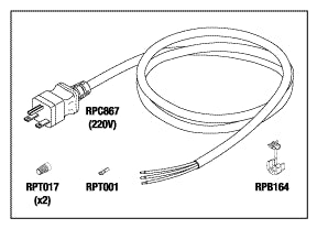 Power Cord Kit CAK121