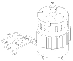 Motor & Spindle Assembly