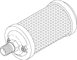 Air Intake Filter (Metal Style)