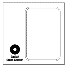 Door Gasket (Green)