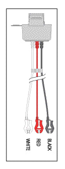 Telemetry Cable - 3 Lead Pinch KCB032