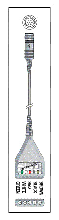 Holter Cable - 5 Lead 3 Channel