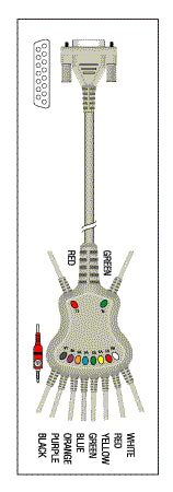 Patient Cable - 10 Lead Fixed Banana KKB006