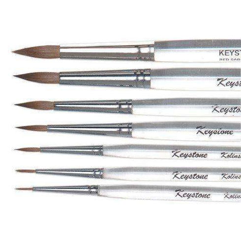 Red Sable #6 Brush W/Acrylic Handle 1171280