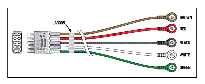 5 Leadwire Set - 30" Multi-Link/Snap LKM054