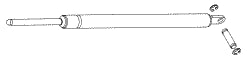 Gas Spring – Ceiling Or Track (210 lbs.)