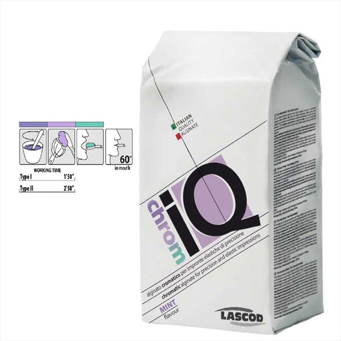 Color Change Alginate Mint Dental Impression Material Kromopan 1lb