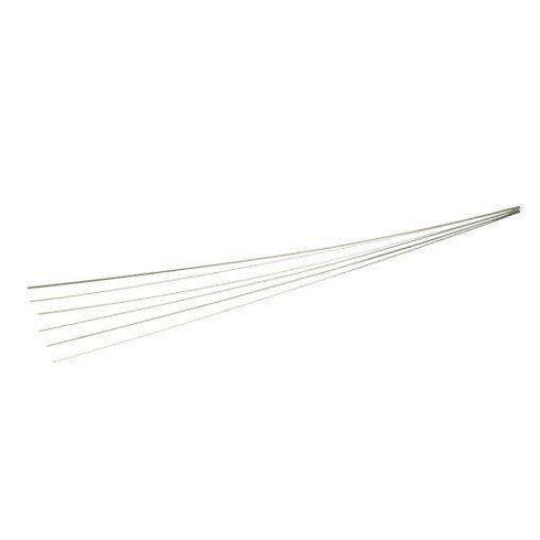 Stainless Steel Clasp Wire 12 gauge Half Round (5 x 1 ft Strips)