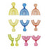 Perforated Transparent Impression Trays Upper Lower All sizes 12pcs/Bag