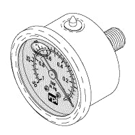 Vacuum Gauge (Liquid Filled) VPG044