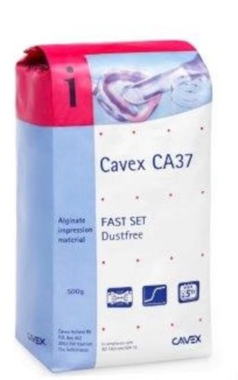 Dental Dust-free Color Change Alginate Fast Set Impression Material CAVEX AA025