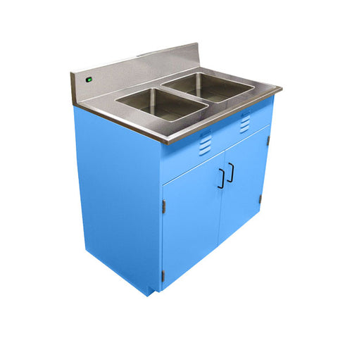 Handler 26102SSWC Boilout/Curing Unit with Cabinet, Gas