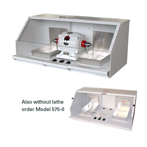 Handler 575-0 Multi-Functional Bench Top Polishing System without Red Wing Lathe