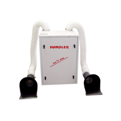 Handler Red Wing 60U-D Heavy Duty Dust Collector with Cotton Cloth Bag Filter