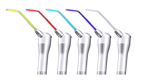 ERAFINE 1600pcs Dental Air Water Syringe Tip Disposable Spray Nozzles Tips Assorted Rainbow Triple 3 Way Water Syringe Connector for Oral Teeth Cleaning