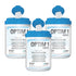 OPTIM 1 One-Step Disinfectant Wipes 3 Cans - 3 x 160 Sheets - 6" x 7"