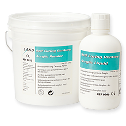 Self Curing Denture Self Curing Acrylic Resin Formulated to Cure in 15-20 minutes 454 gram Powder